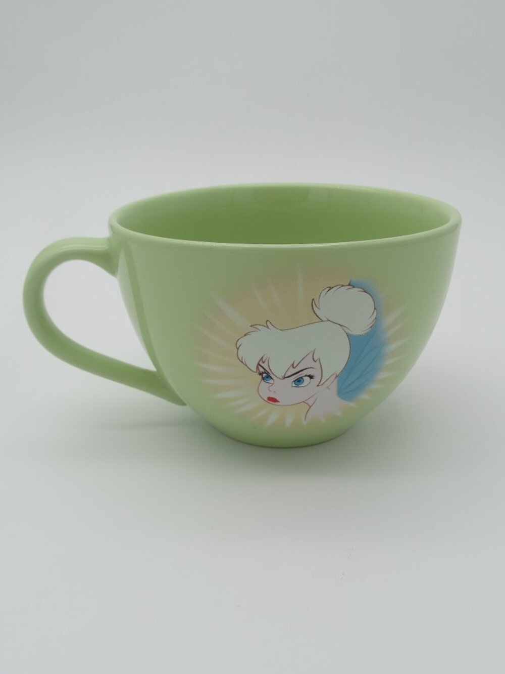 Disney Store  Tinker Bell Light Green Oversize Mug